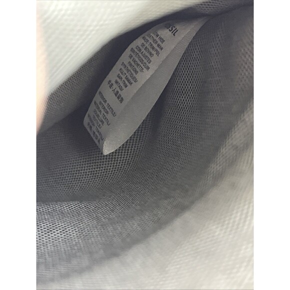 FOSSIL Crossbody Purse & Mini Card Holder Cowhide Pebbled Leather Ivory Gold - Picture 12 of 13